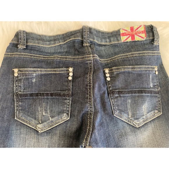 Machine Pour Neuf Mode distressed denim jeans - Picture 5 of 9